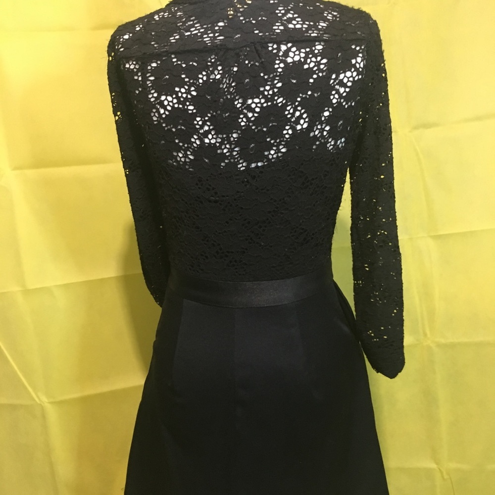 Lacy Black Dress. View 3